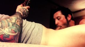 Beautiful Tattoo’d Grindr Bang-Out