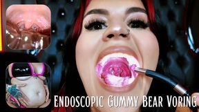 Endoscopic Gummy Bear Voring: Upclose Giantess Voring POV & 3rd Person, Burping, Post Digestion, Bloated Belly Ft Miss Roper HD MP4 1080p - 4K
