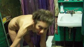 Taking A Pleasant Steamy Shower In My Bathroom