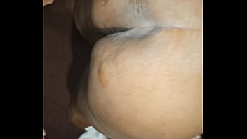 Latino fucking black gf doggy