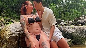 Outdoor Fucking With A Horny Big Ass Redhead - Milan Rodriguez & Devil Khloee 17 Min
