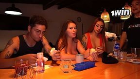 Colombia and Argentina's greatest fucky-fucky of 2025 at Knock Knock Club BTS - sensational HD porn with fat rump Latina, gang hookup games, bisexual orgy, and more!