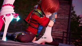 under the witch alice footjob