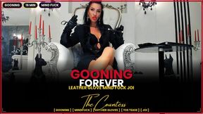 GOONING INSTRUCTIONS Leather Glove Toe Tease Mind Fuck The Countess