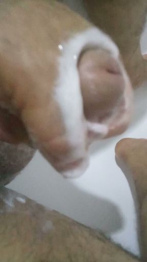 Penetrating a stick makes you want to jerk off well