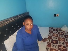 Big Ebony BBW shows off huge pussy in solo audition video