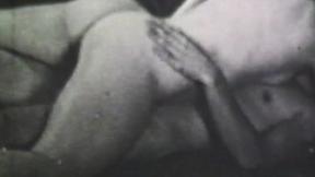 MILF pornstar ravaged & orally pleasured in vintage porn