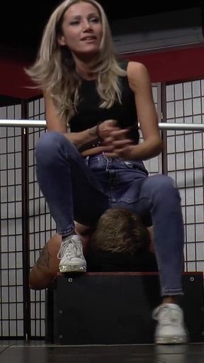 Under Mistress Tatjana's Jeans!