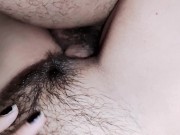 I eat my STEPFATHER's wife's hairy pussy