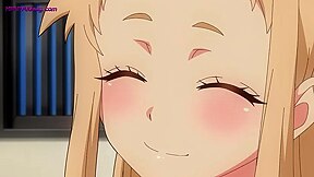Naked anime beauty mounts BF in bath for deep messy grind (Exclusive) ENG Subbed