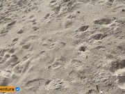 Quickie  in the bush on the beach - Anal outdoor