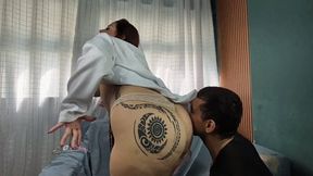Doctor Ariel Gives Fart Therapy to Her Sick Patient with Smelly Farts By Ariel and Jack part 2