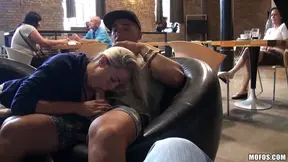 Blonde Bombshell Christen Courtney Shows Off Her Wild Side Publicly