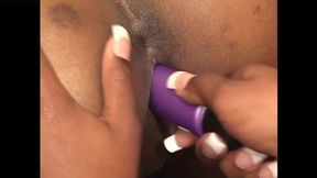 Gorgeous black lesbians are in the mood for a sensual fuck (part 2) porn (Monica Morales, Oasis Starlight)