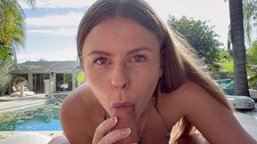 small tits & nice ass babe joiner samantha on pov
