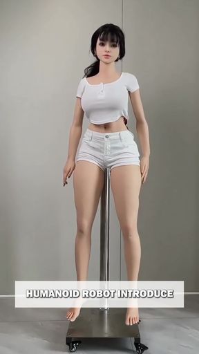 Robot sex doll gets programmed pleasure