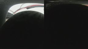 3DVR180 LINGLING once again takes a POV shot to squash you