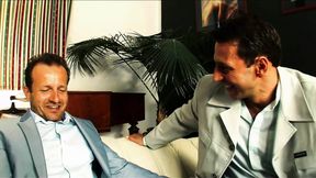 Secretary Colette Gets Double Penetrated and Creampied During Office Threesome