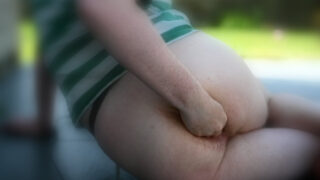 Maszturbáció, ökölbaszás, első alkalom, szabadban – amatőr srácok anális ökölbaszást kapnak