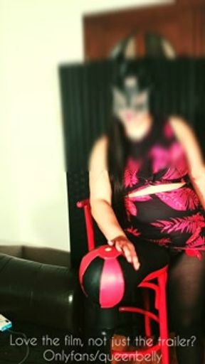 New self-deforming fetish on pornhub sexy girl inflates her belly from size M to 9 months pregnant