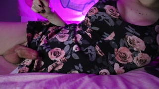 Petite Busty Trans Goth Mommy Mistress needs you to take care of her while she's sick  TGIRL