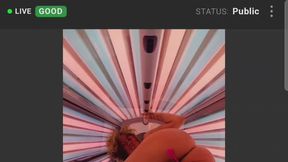Tanning Booth Fuck Show
