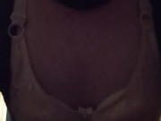 James Johnson Tries out a Ball Gag and Spandex Hood