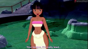 Chel hot deepthroat in the hot springs - El Dorado