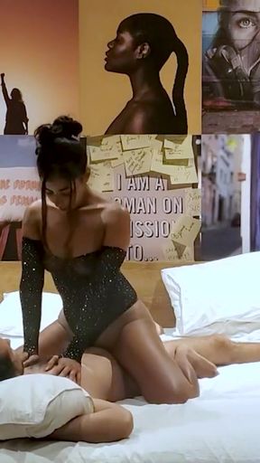 Sensual Colombian fucks hotel worker   Clip 1