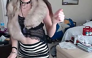Perfect femboy cumshot