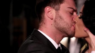 Guy enjoys hot bunny fuck with cute chick in the depot