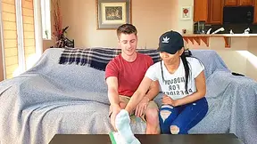 Skater Boy Fools And Fucks Little Asian Neighbor