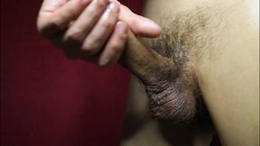 Very High Quality Cock Massage in Oil Close up and Almost Came and Poured Some Liquid