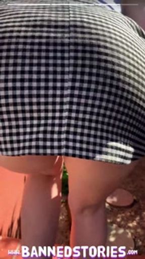 Blonde JAMIE JETT Public Sex after Crashing Porn Set