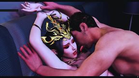 Goddess of the Pixel Realm: Curves Unchained - 3D Animation Hentai