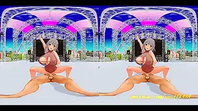 Noel Takizawa Dances in VR180 MMD – Sensual 3D Hololive Performance