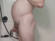 Giant Shower Hose Belly Inflation and Plugging