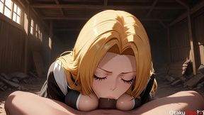 rangiku matsumoto gets trapped by black sexual perverts[ai]