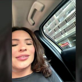 I Lose a Bet, I Have to Get Naked and Masturbate While Driving Through the City in My Car