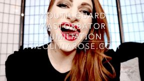 Mouth Guard Masturbator Humiliation (MP4 SD)