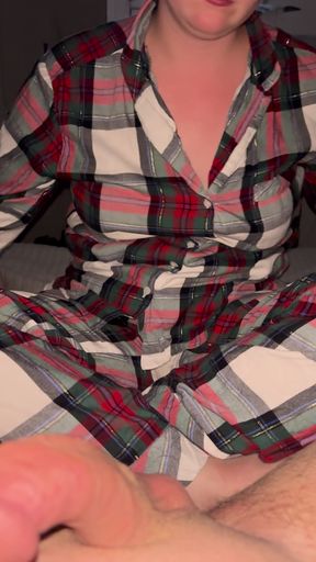 Long Sensual Blowjob From Wife with Eye Contact