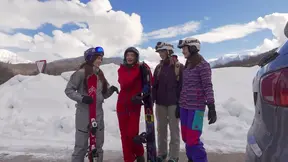 Naughty Group Lesbian Fingering Featuring Margo Von Tease and Alice Flore