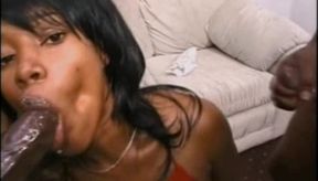 Hot Ebony teen amazing porn video