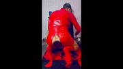 Old latex suit
