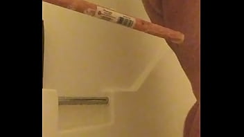 Fucking myself in the shower