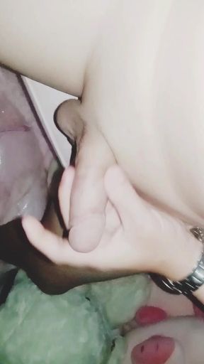 Hairless cock cum vip