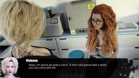 Adored by the Devil 2 - Mui Teases Charlie Topless at Gas Station