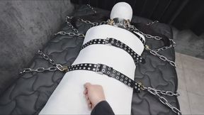 Triple restraints: gauze, chains, and belts