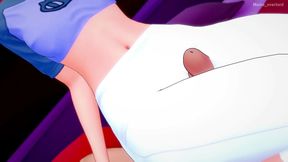 Redhead Gwen Takes Big Cock in Love Hotel for Doggy Style Cumshot Delight