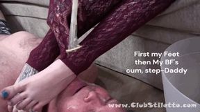 Step-Daddies Gassy Humiliation and a Cum Surprise